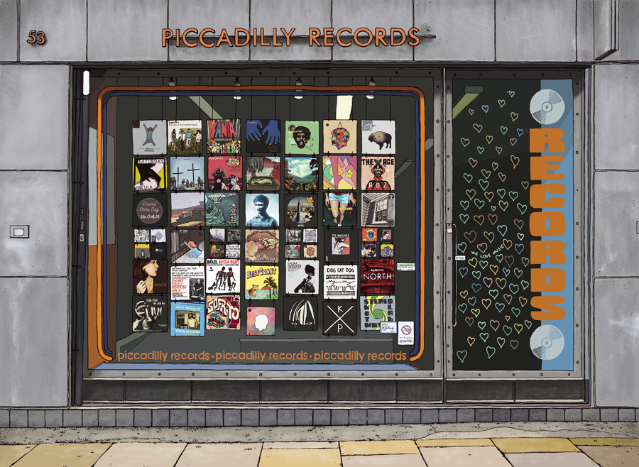 Piccadilly Records RSD Print